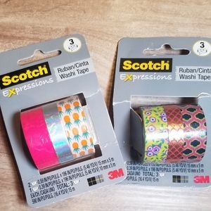 2 packages of whashi tape